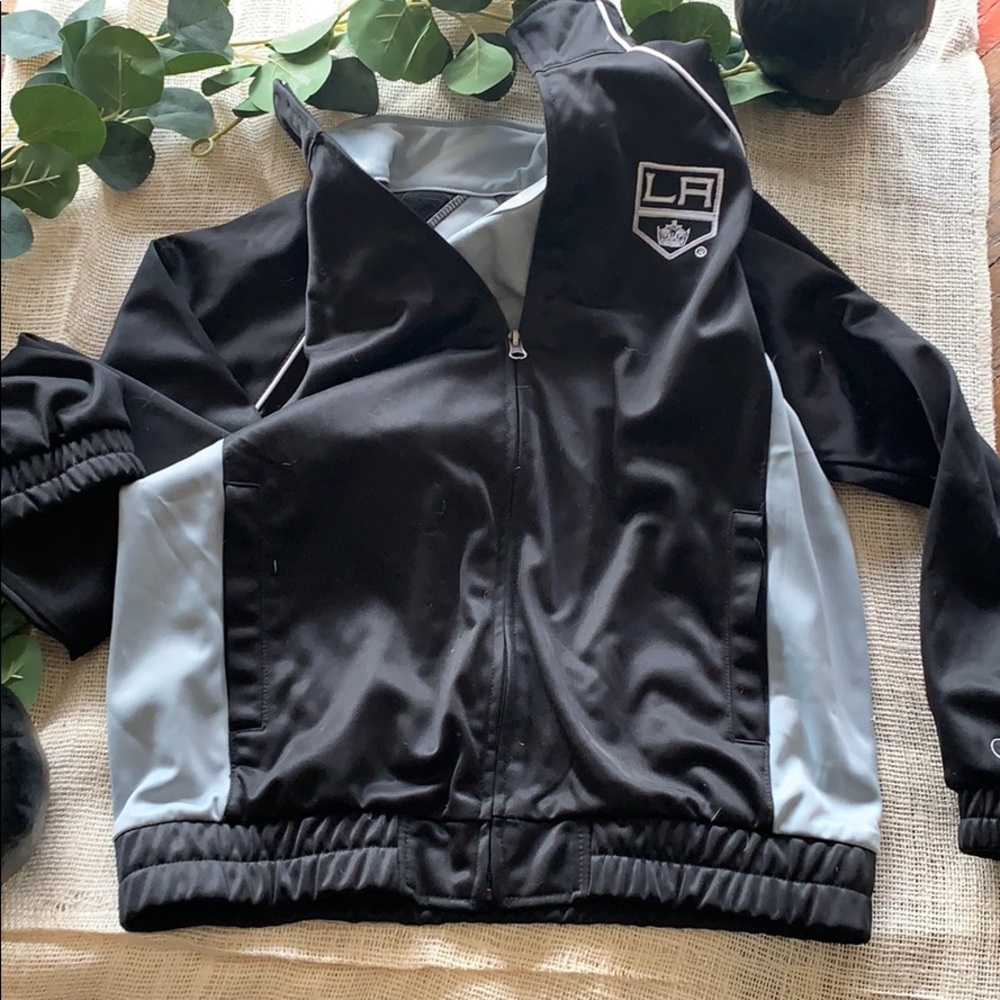 Official NHL track jacket - LA Kings size M - Picture 2 of 4